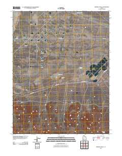 Ninemile Knoll 2010 topographic map thumbnail