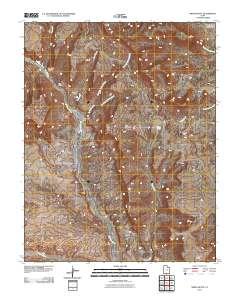 Nipple Butte 2011 topographic map thumbnail