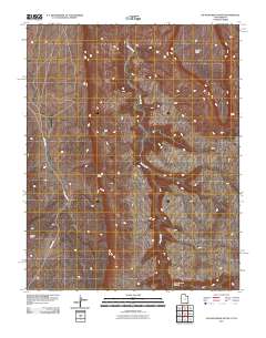 No Mans Mesa South 2011 topographic map thumbnail