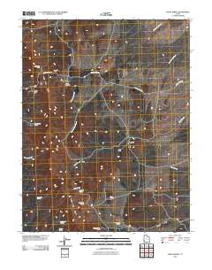 Pinto Spring 2010 topographic map thumbnail