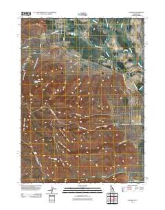 Samaria 2011 topographic map thumbnail