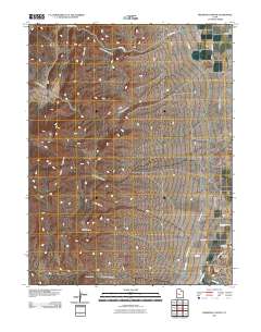 Redmond Canyon 2011 topographic map thumbnail