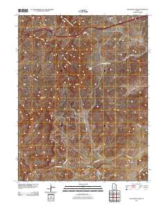 San Rafael Knob 2011 topographic map thumbnail