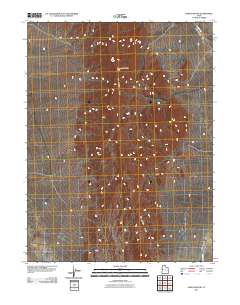 Sand Pass NW 2011 topographic map thumbnail