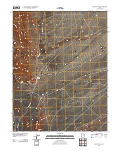 Sawtooth Peak 2010 topographic map thumbnail