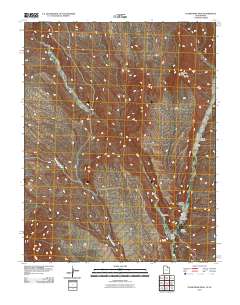 Scarecrow Peak 2011 topographic map thumbnail
