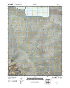 Salduro SW 2011 topographic map thumbnail