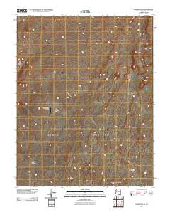Poverty Flat 2011 topographic map thumbnail