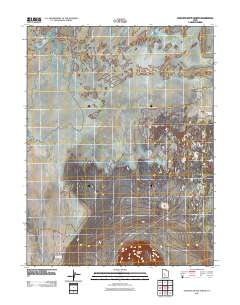 Pahvant Butte North 2010 topographic map thumbnail