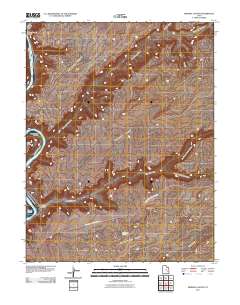 Mineral Canyon 2011 topographic map thumbnail