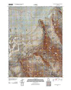 Round Mountain 2011 topographic map thumbnail
