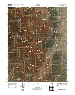 White Rock Peak 2011 topographic map thumbnail