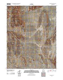 Warm Point 2010 topographic map thumbnail
