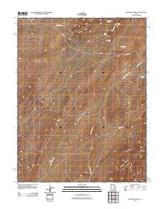Whitbeck Knoll 2011 topographic map thumbnail
