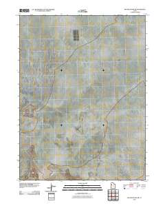 Wig Mountain SW 2010 topographic map thumbnail