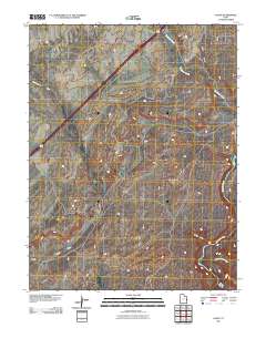 Agate 2011 topographic map thumbnail