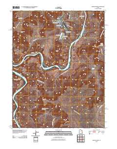 Shafer Basin 2010 topographic map thumbnail