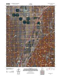 Kanarraville 2011 topographic map thumbnail