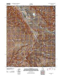 Kane Springs 2010 topographic map thumbnail