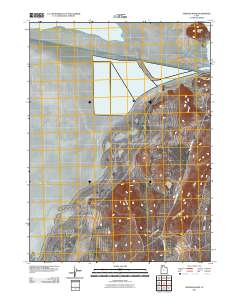 Strongs Knob 2011 topographic map thumbnail