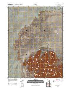 Granite Peak 2011 topographic map thumbnail