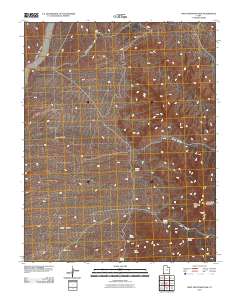 West Mountain Peak 2011 topographic map thumbnail