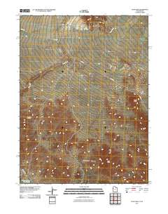 Utah Peak 2011 topographic map thumbnail