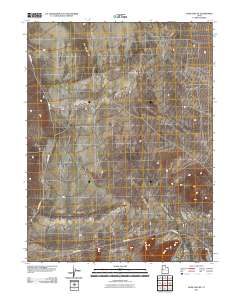 Sand Pass NE 2011 topographic map thumbnail