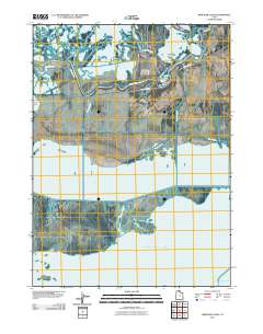 Whistler Canal 2011 topographic map thumbnail