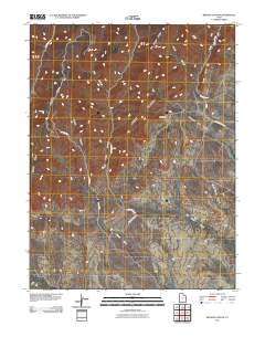 Bryson Canyon 2011 topographic map thumbnail
