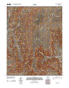Moccasin 2011 topographic map thumbnail