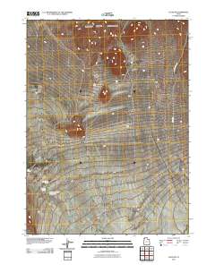 Lucin NE 2011 topographic map thumbnail