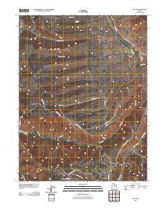 Colton 2011 topographic map thumbnail