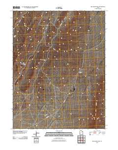 Big Jensen Pass 2010 topographic map thumbnail