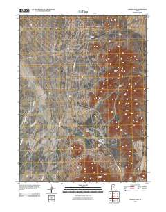 Fivemile Pass 2011 topographic map thumbnail
