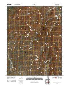 Deer Lodge Canyon 2011 topographic map thumbnail