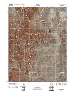 Dugway Pass 2010 topographic map thumbnail