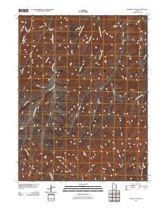 Bogart Canyon 2011 topographic map thumbnail