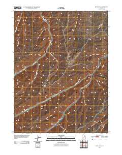 Buck Knoll 2011 topographic map thumbnail