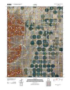 Beryl Junction 2011 topographic map thumbnail