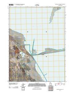 Badger Island NW 2011 topographic map thumbnail
