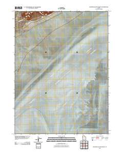 Bonneville Racetrack 2011 topographic map thumbnail