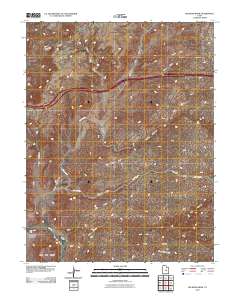 Big Bend Draw 2010 topographic map thumbnail