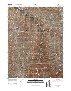 Agency Draw NE 2011 topographic map thumbnail