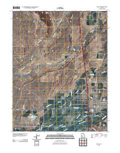 Beaver 2010 topographic map thumbnail