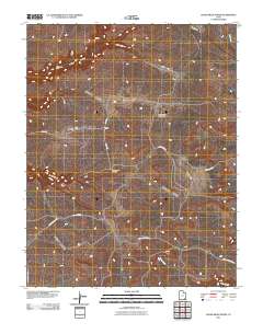 Cedar Mesa North 2011 topographic map thumbnail