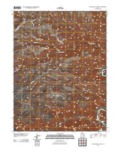 Cedar Ridge Canyon 2011 topographic map thumbnail