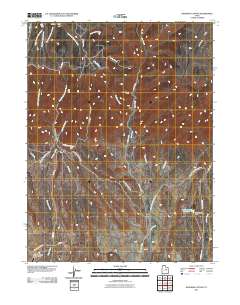 Deadman Canyon 2011 topographic map thumbnail