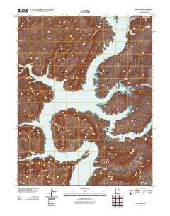 Hite South 2011 topographic map thumbnail