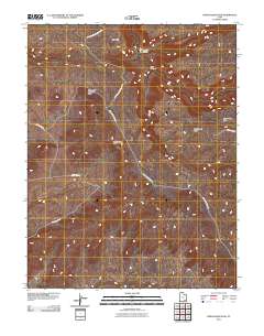 Indian Head Pass 2011 topographic map thumbnail